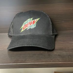 Mountain Dew Zero sugar SnapBack trucker hat.